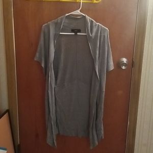 Grey cardigan